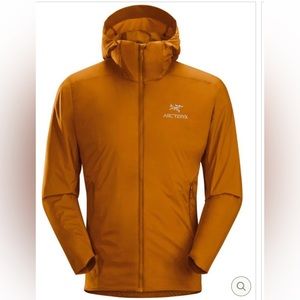 New Arc’teryx Men’s Lrg Atom LT Hoodie (Orange)